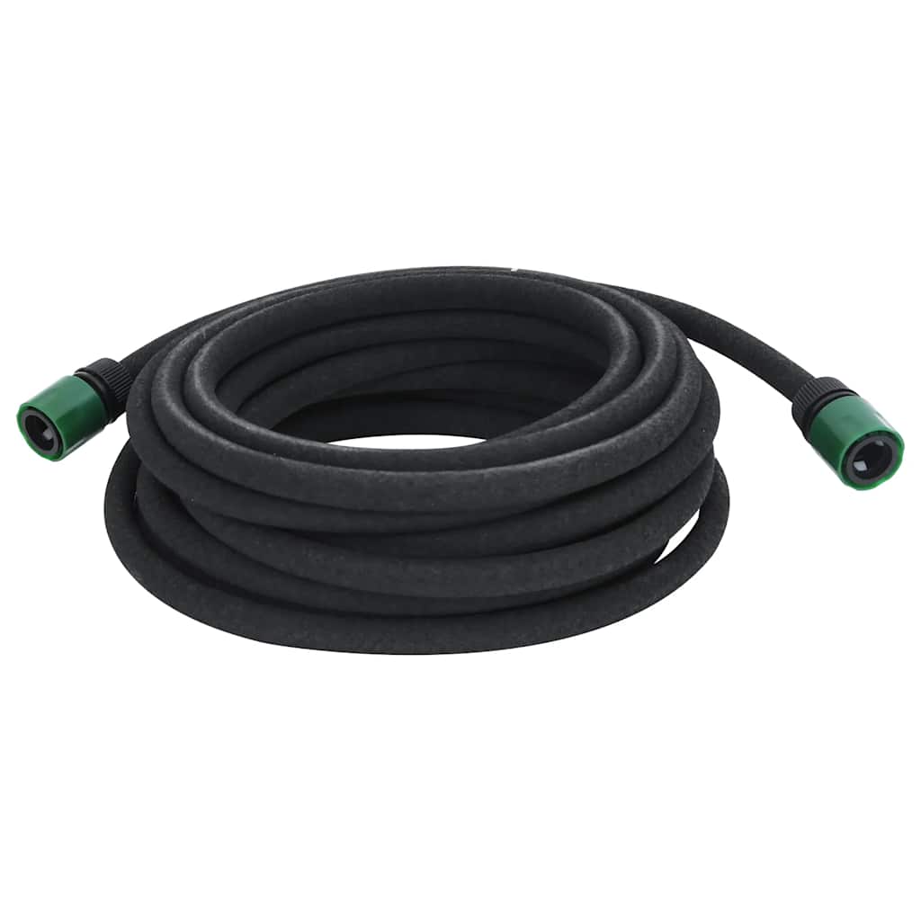 Dryppslange svart 0,6" 10 m gummi