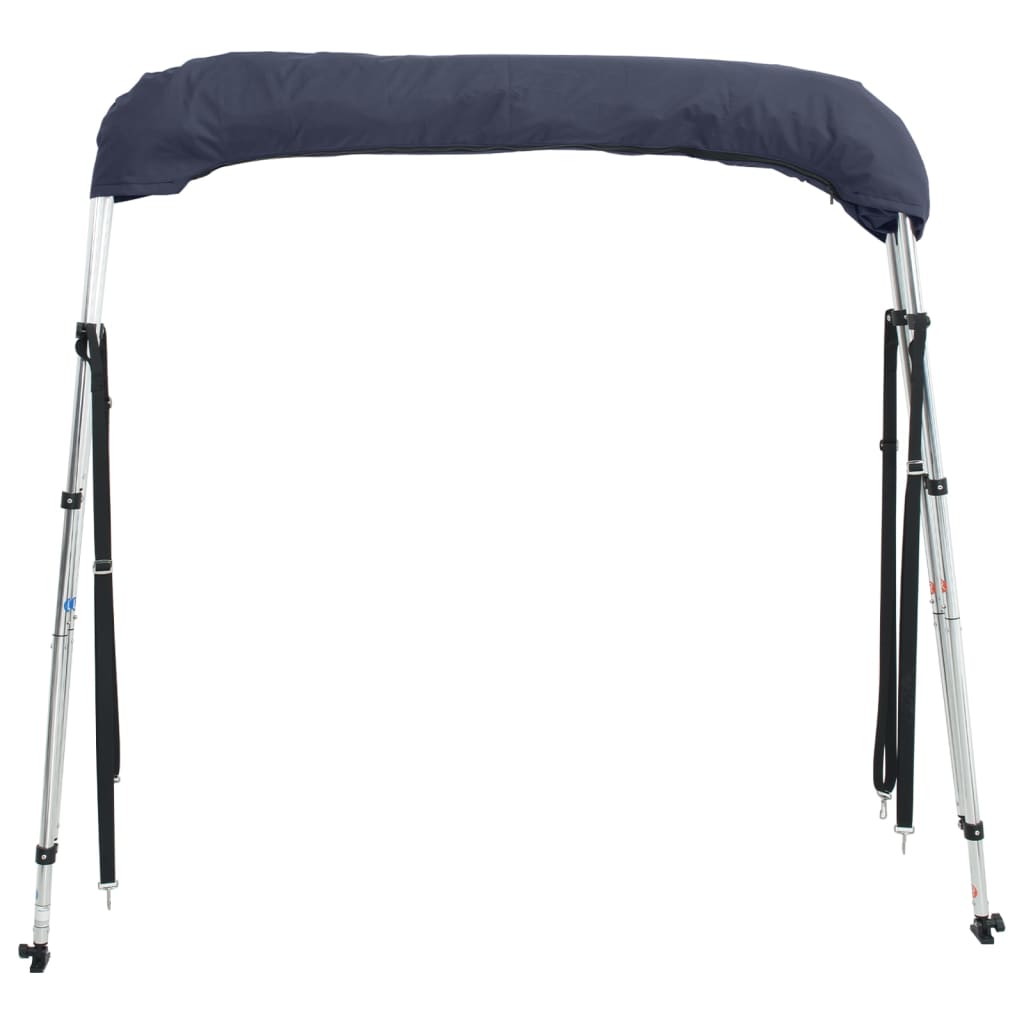 Båtkalesje 3-buet med sidevegger 183x(137-152)x137 cm
