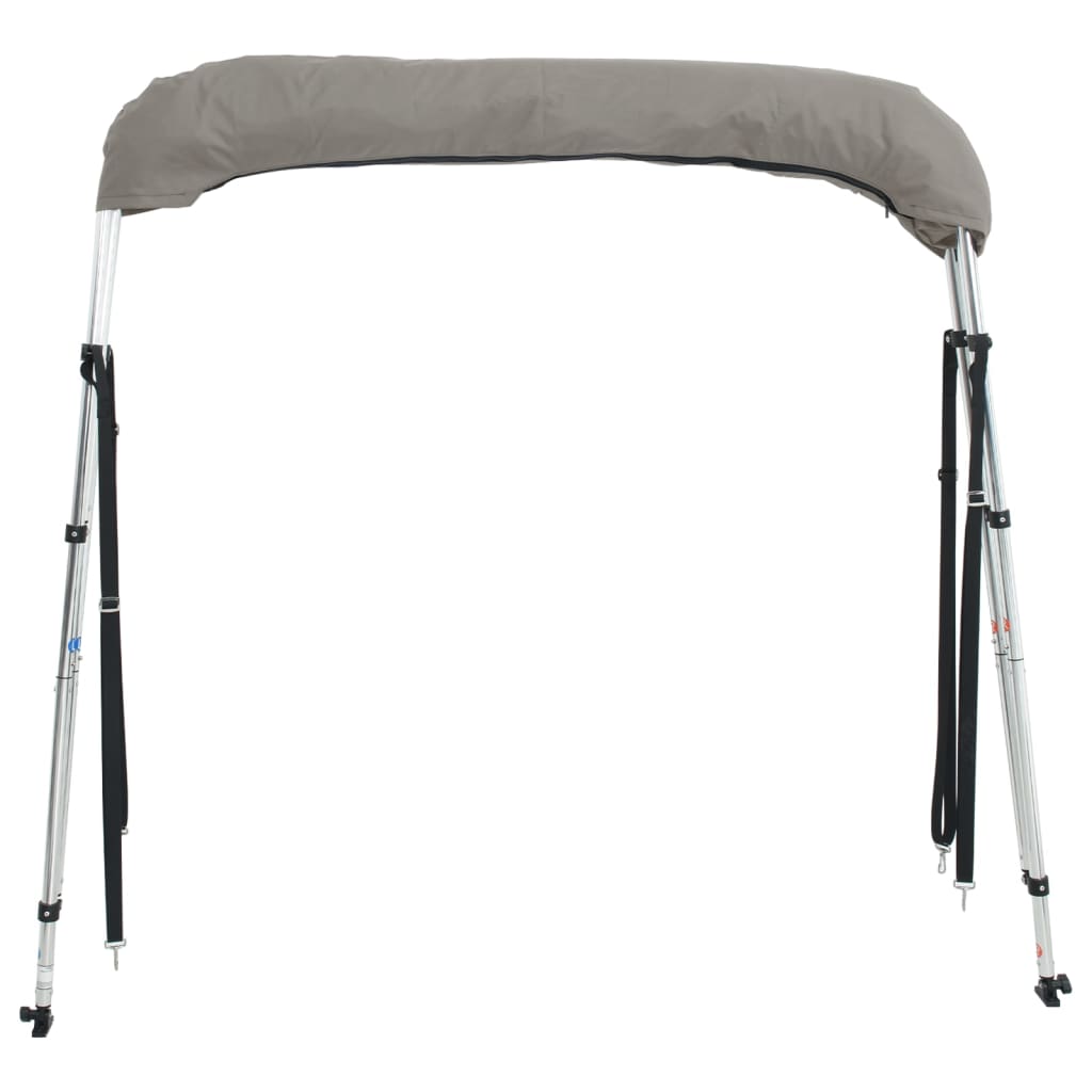 Båtkalesje 3-buet med sidevegger 183x(154-167)x137 cm