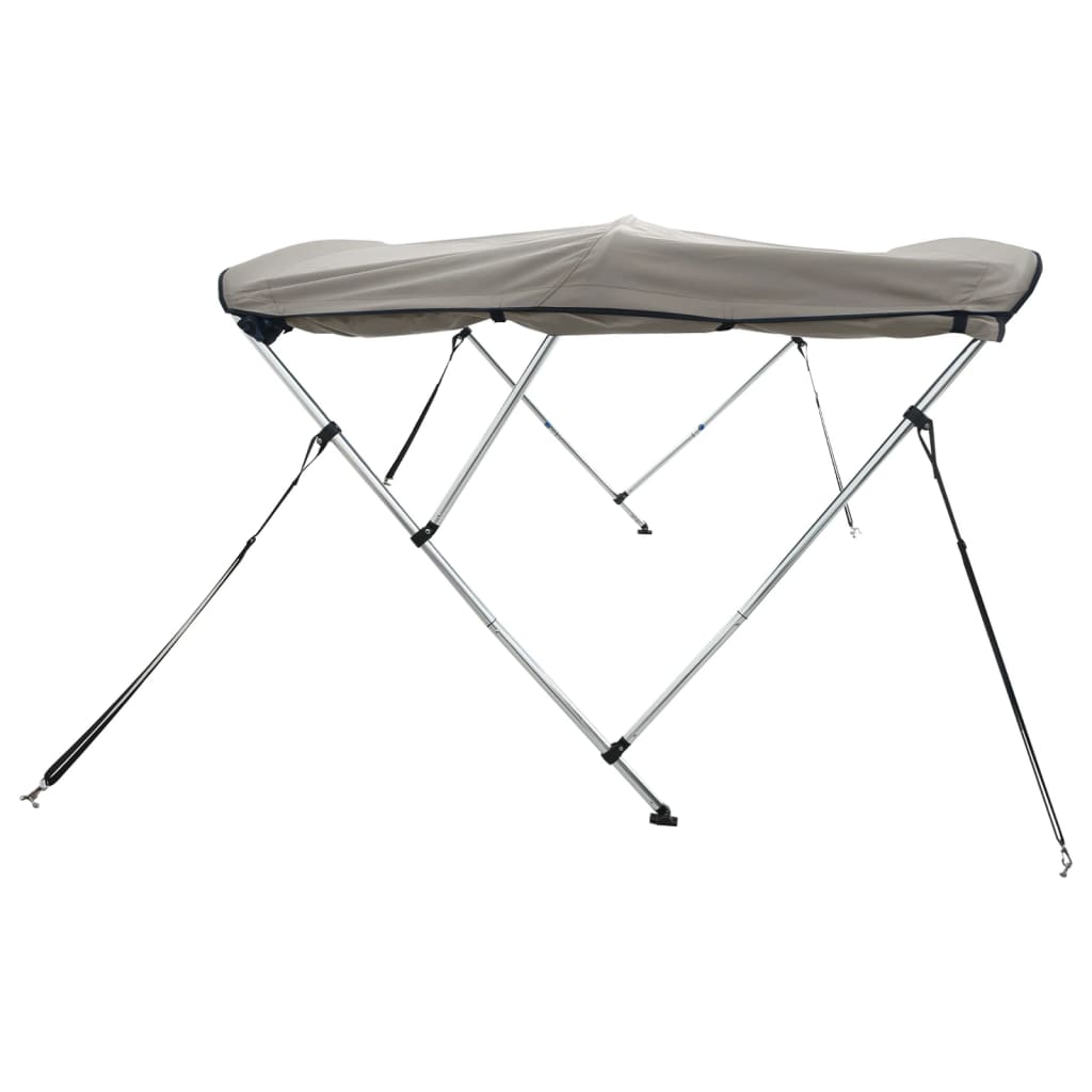 Båtkalesje 3-buet med sidevegger 183x(185-198)x137 cm