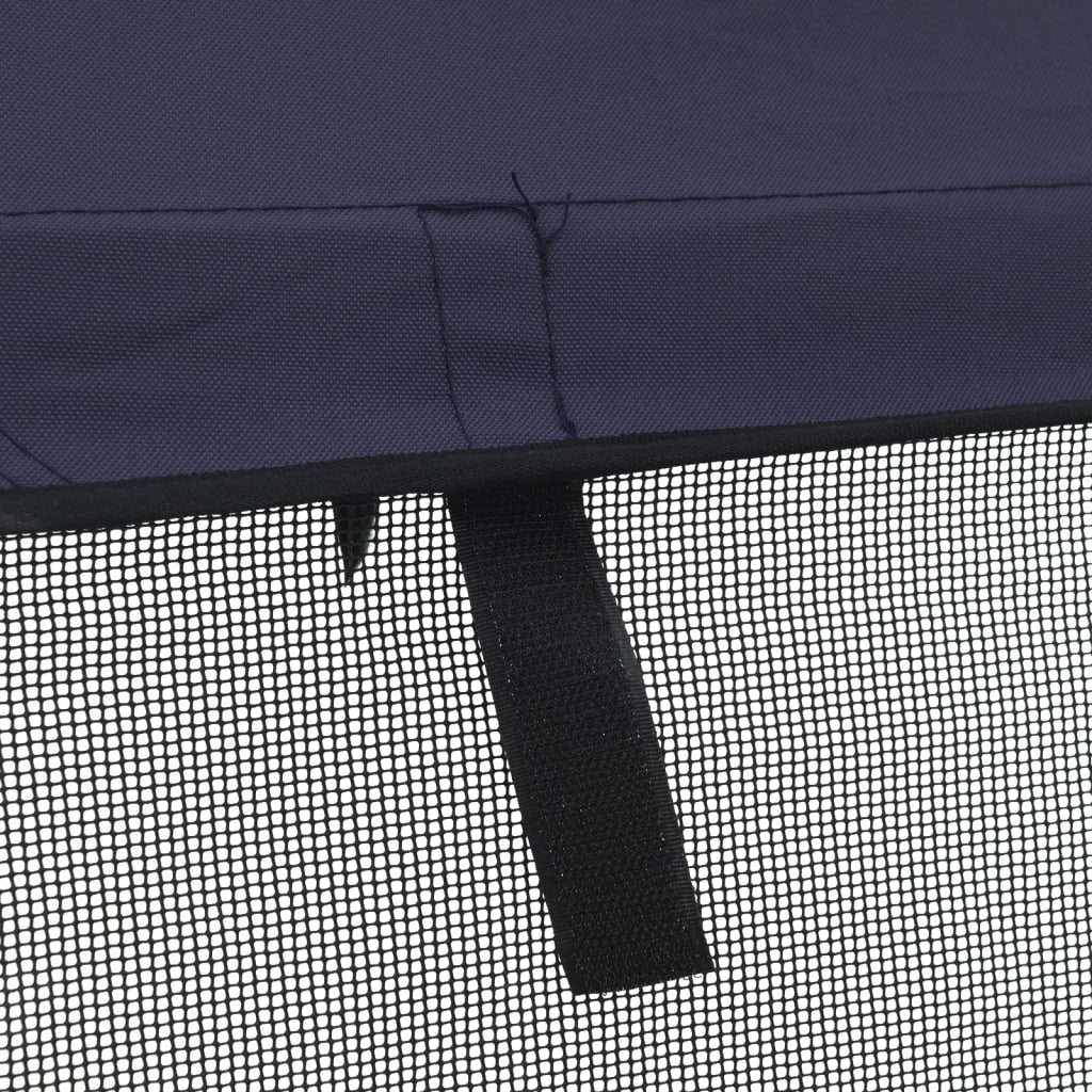 Båtkalesje 3-buet med sidevegger i netting 183x(154-167)x137 cm