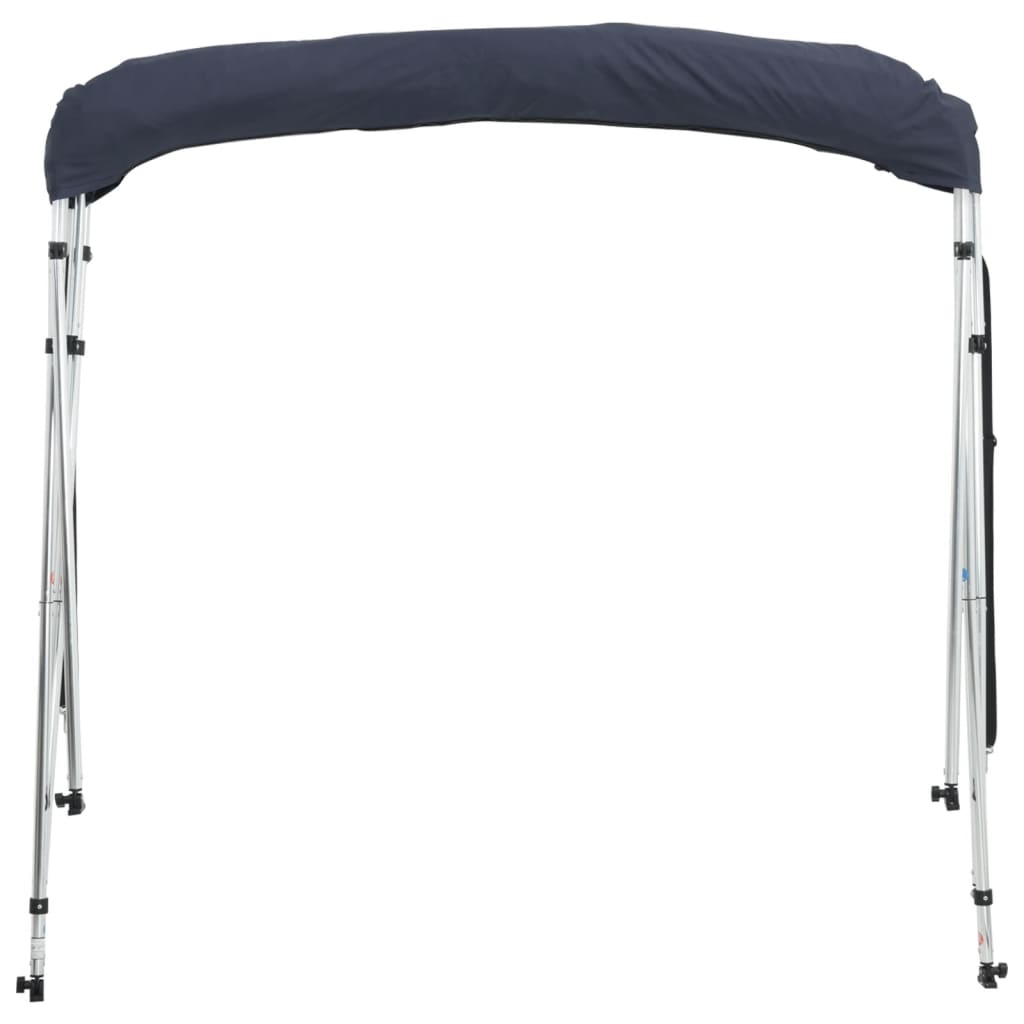 Båtkalesje 3-buet med sidevegger i netting 243x(170-182)x137 cm