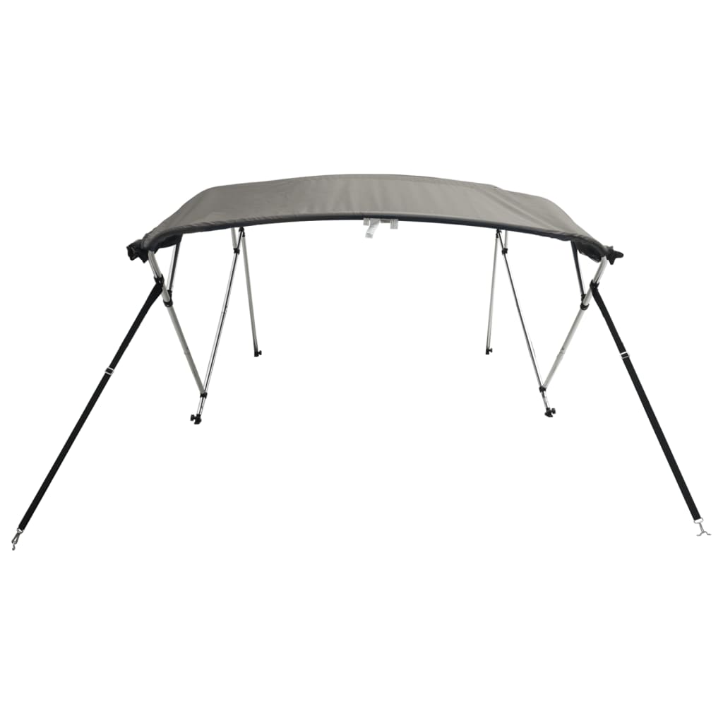 Båtkalesje 4-buet med sidevegger 243x(200-213)x137 cm
