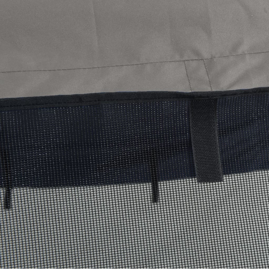 Båtkalesje 4-buet med sidevegger 243x(230-244)x137 cm