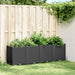 Plantekasse svart 160x40x53 cm PP