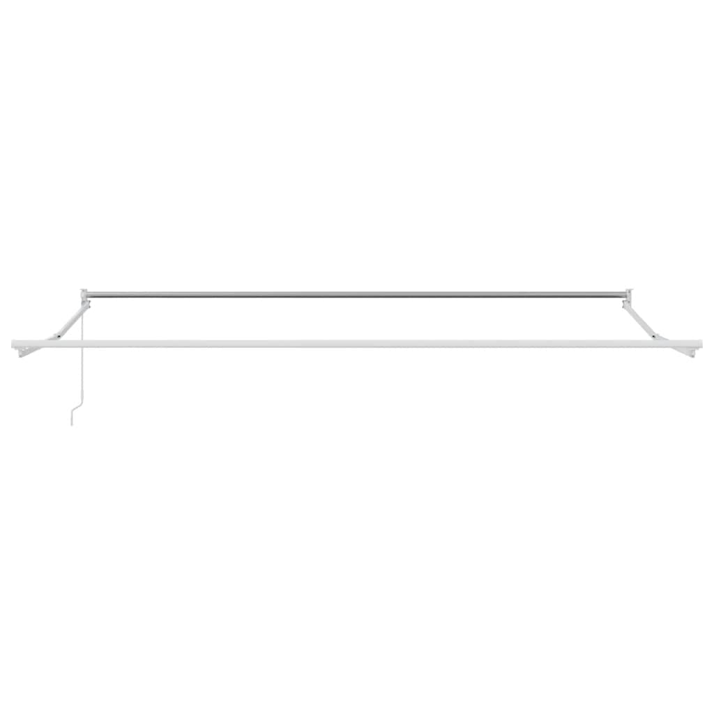 Manuell uttrekkbar markise burgunder 450x300 cm