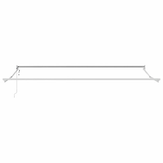 Automatisk uttrekkbar markise burgunder 500x300 cm