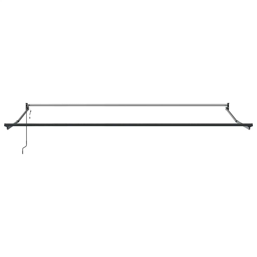 Automatisk uttrekkbar markise burgunder 400x300 cm vidaXL
