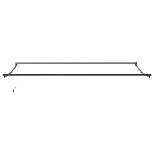 Automatisk uttrekkbar markise burgunder 400x300 cm vidaXL