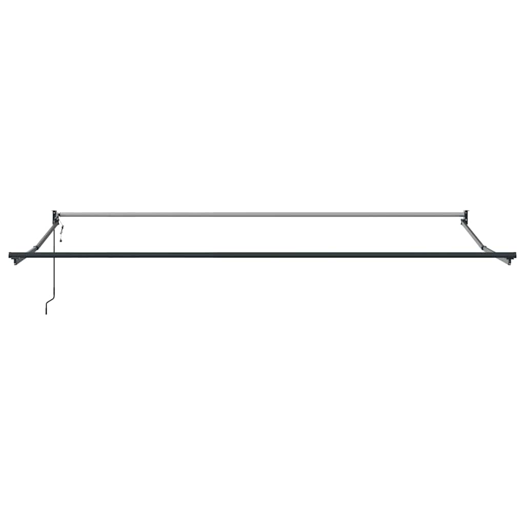 Automatisk uttrekkbar markise burgunder 500x300 cm