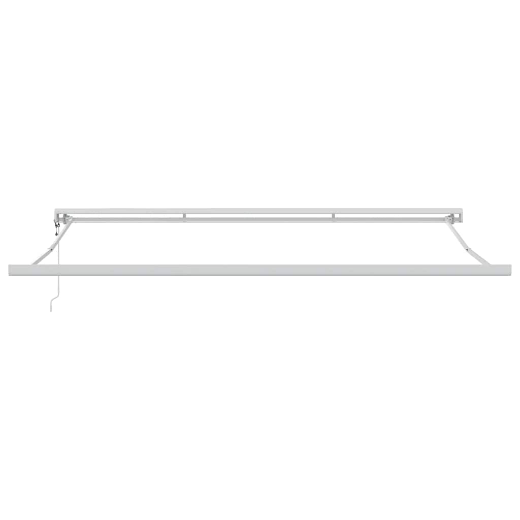 Automatisk uttrekkbar markise burgunder 450x300 cm