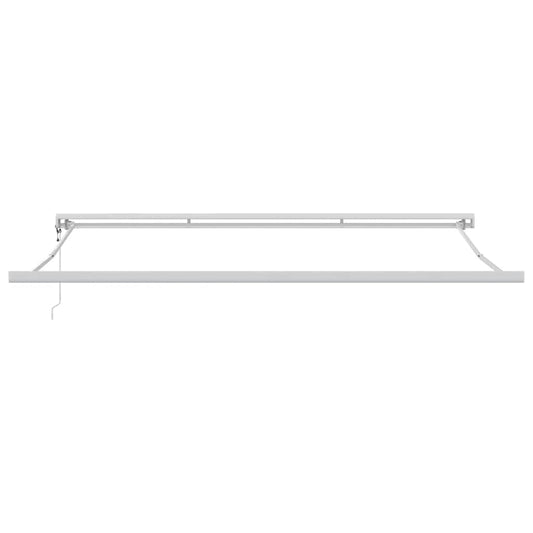 Automatisk uttrekkbar markise burgunder 500x300 cm
