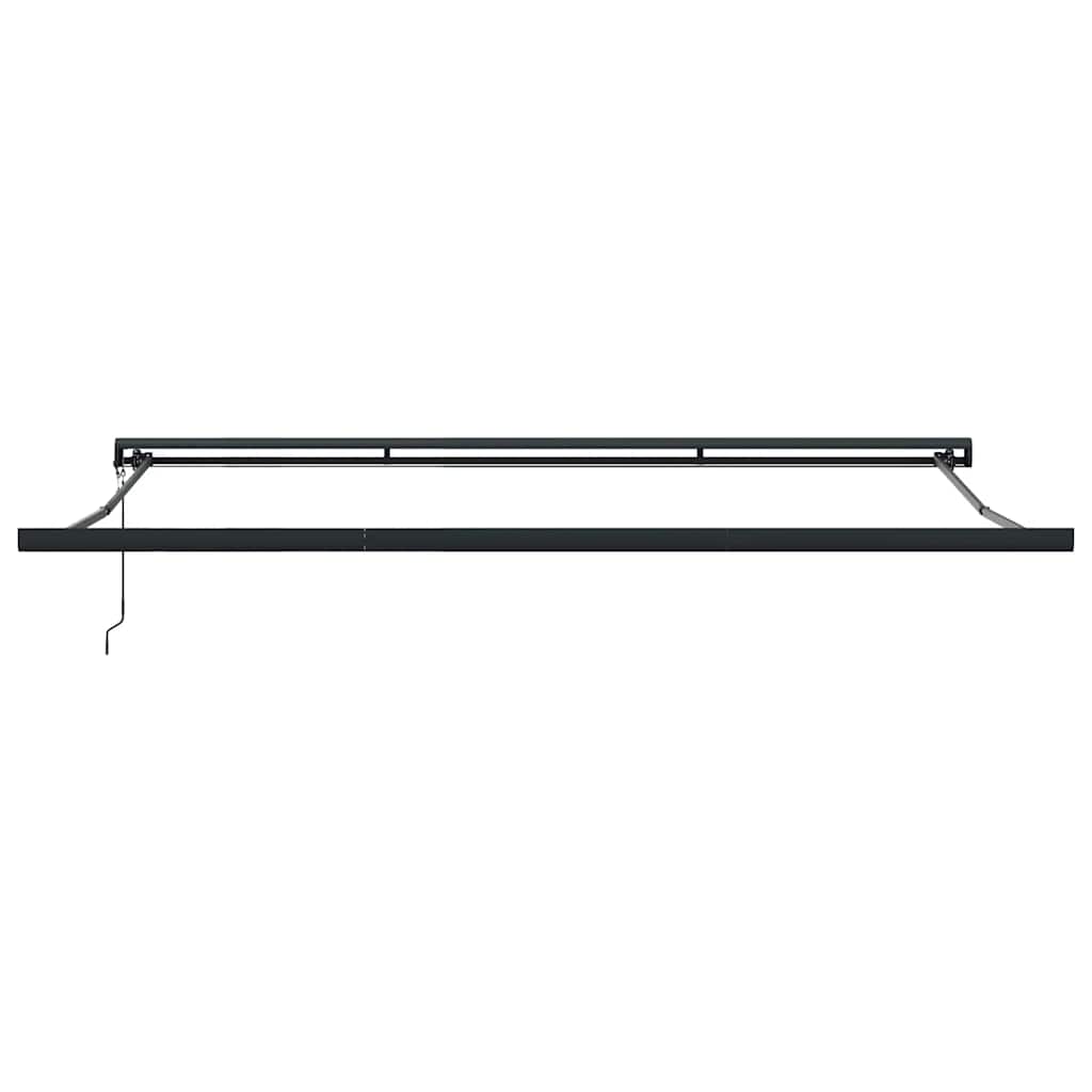 Automatisk uttrekkbar markise burgunder 450x300 cm