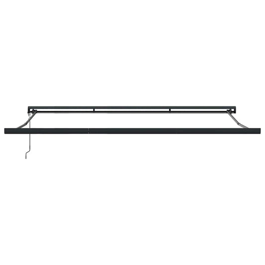 Automatisk uttrekkbar markise burgunder 450x300 cm