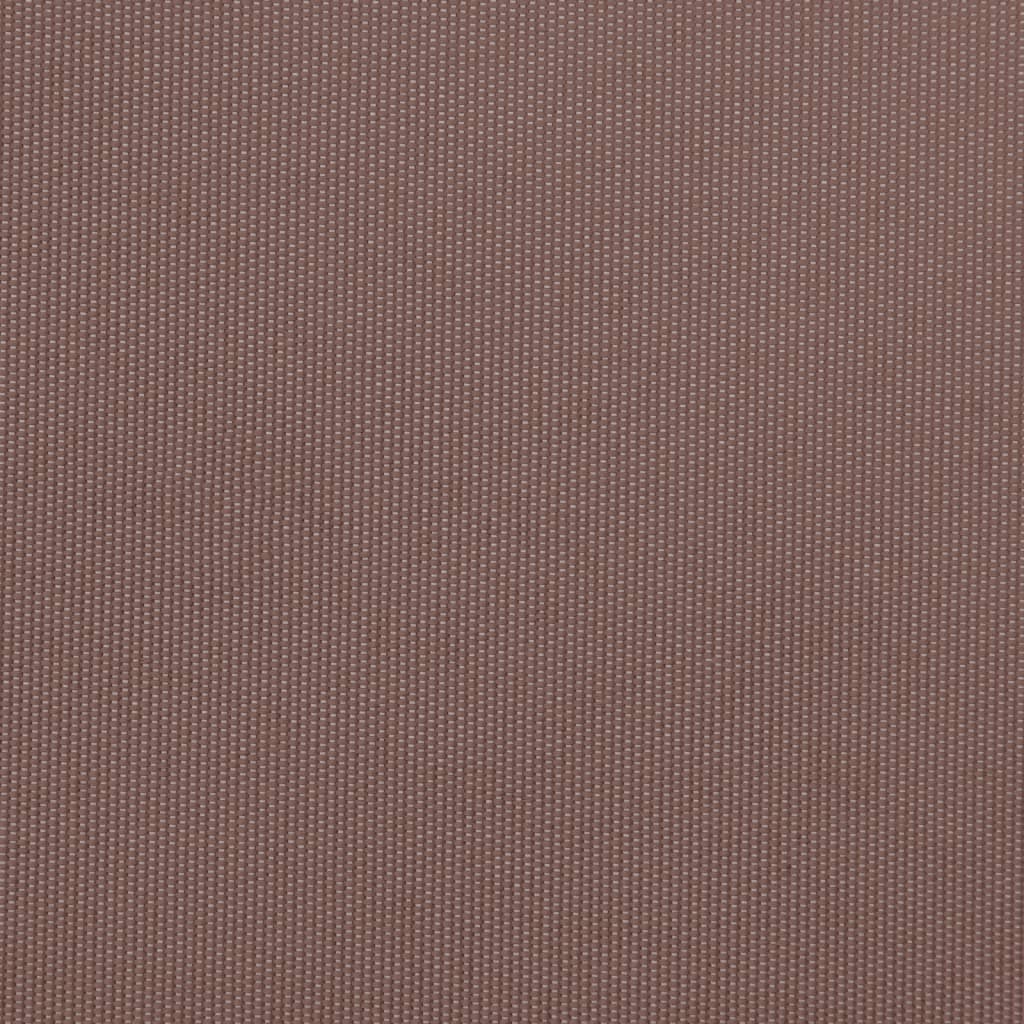 Manuell uttrekkbar markise med LED brun 500x350 cm