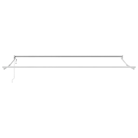 Automatisk uttrekkbar markise brun 450x300 cm