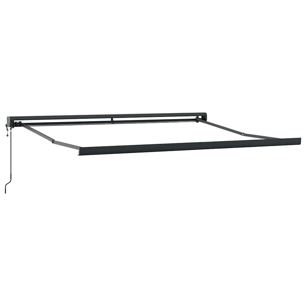 Automatisk uttrekkbar markise burgunder 300x250 cm