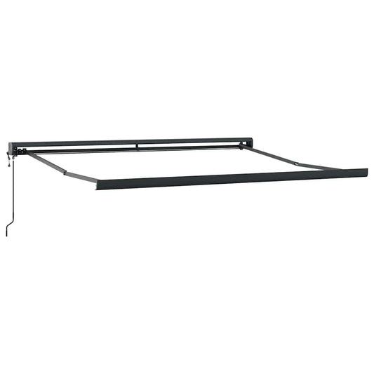 Automatisk uttrekkbar markise burgunder 300x250 cm