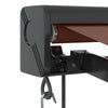 Automatisk uttrekkbar markise burgunder 300x250 cm