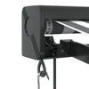 Uttrekkbar markise antrasitt og hvit 3,5x2,5 m stoff aluminium