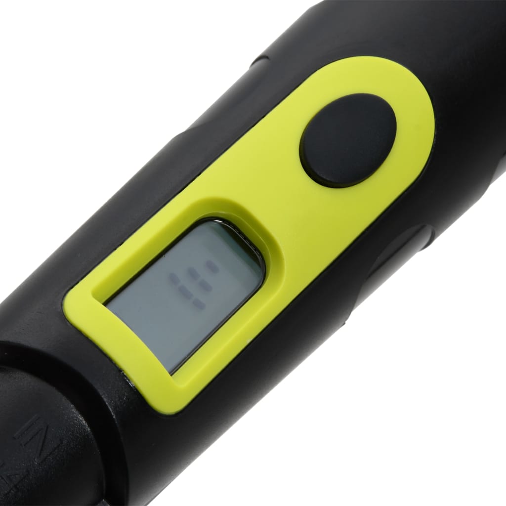 Metalldetektor pinpointer med LCD-skjerm svart og gul