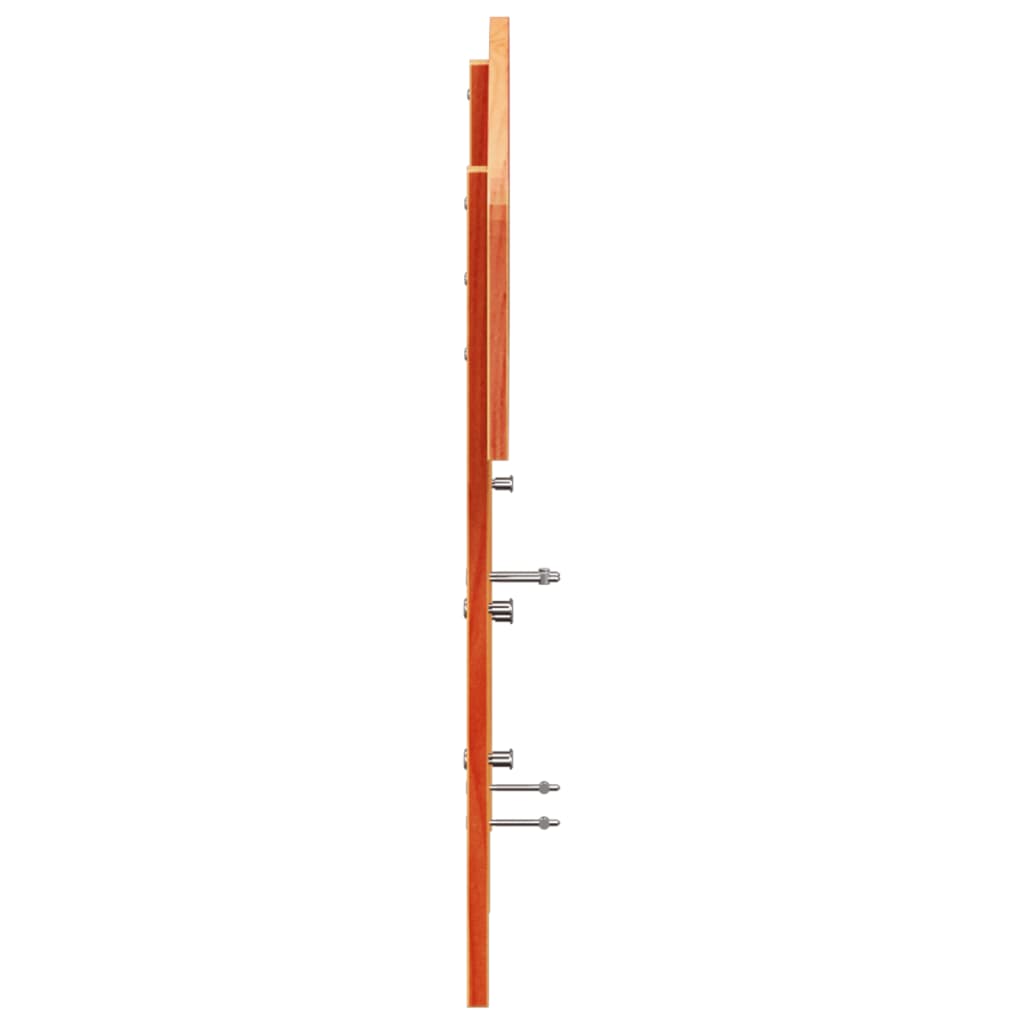Hodegavl voksbrun 150 cm heltre furu