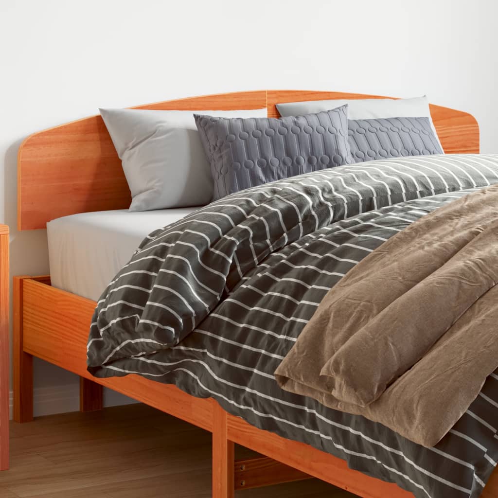 Hodegavl voksbrun 140 cm heltre furu