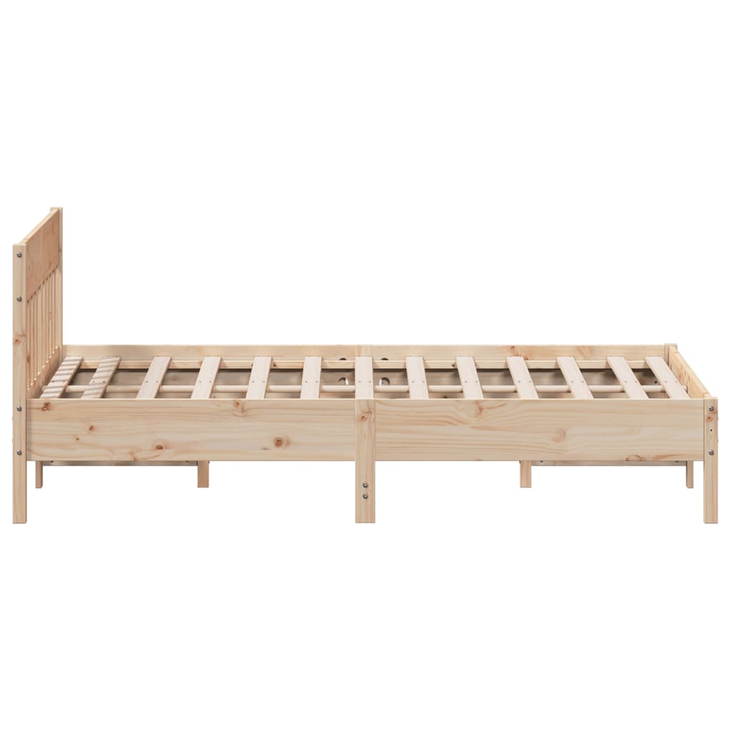 Sengeramme uten madrass 140x200 cm heltre furu