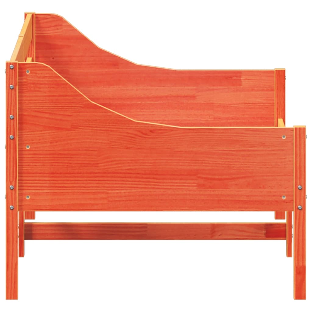 Dagseng uten madrass voksbrun 90x190 cm heltre furu