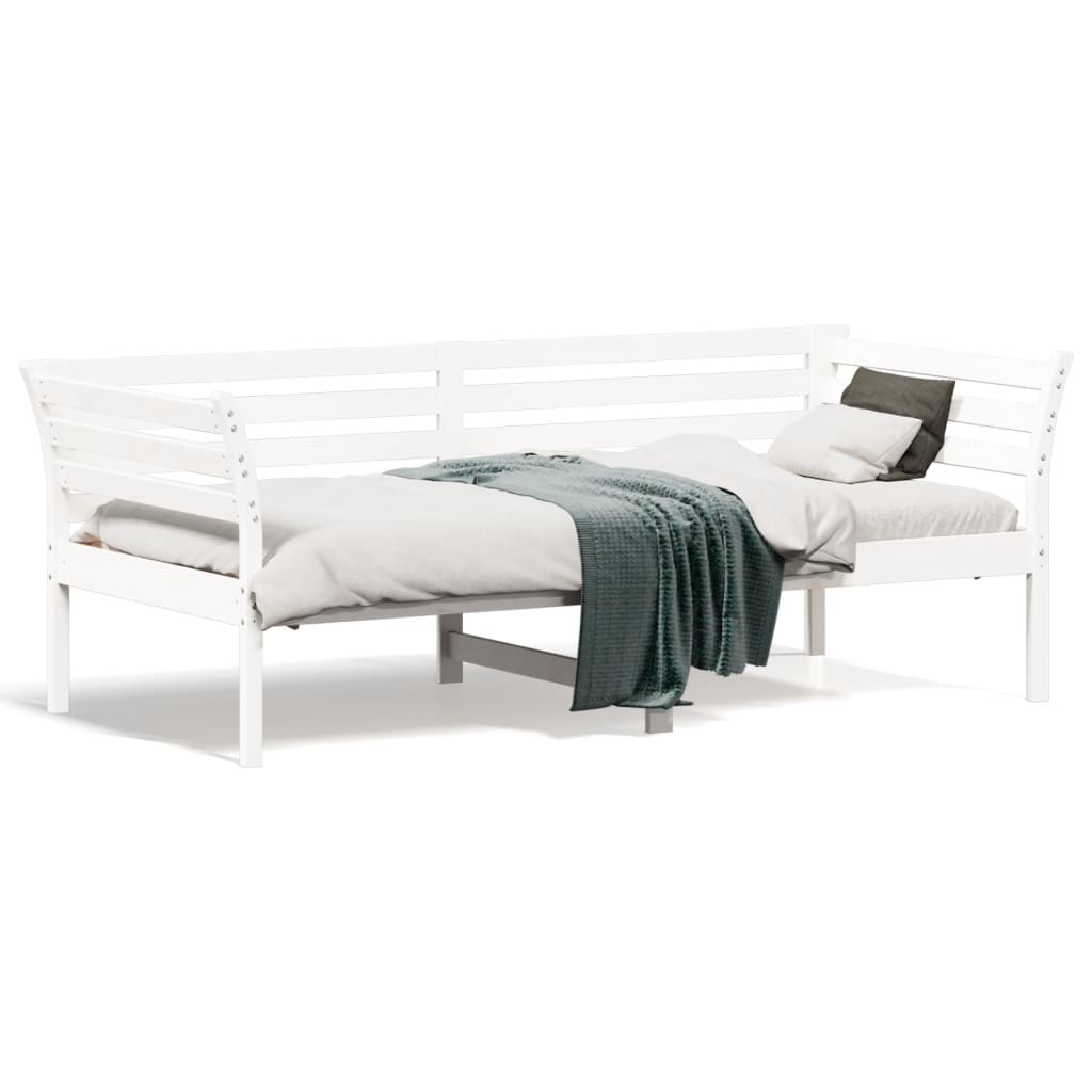 Dagseng uten madrass hvit 90x190 cm heltre furu