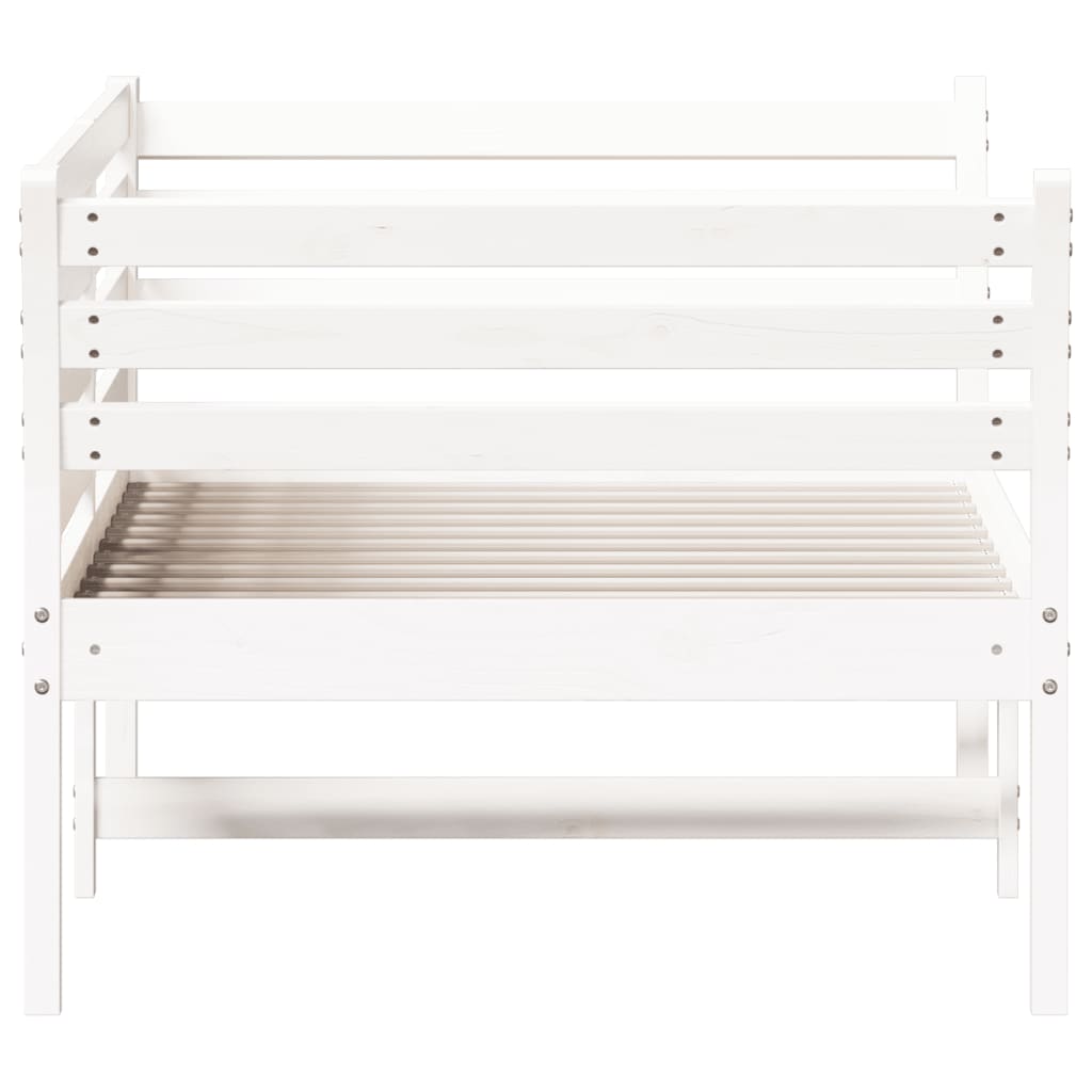 Dagseng uten madrass hvit 90x190 cm heltre furu