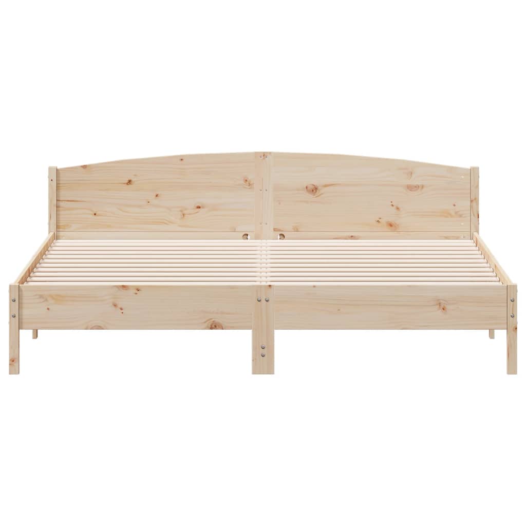 Sengeramme uten madrass 180x200 cm heltre furu