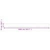 Balkongskjerm antrasitt 75x1000 cm 100% polyester oxford