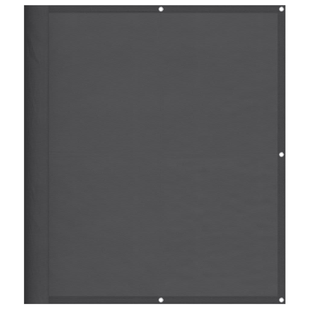 Balkongskjerm antrasitt 120x700 cm 100% polyester oxford vidaXL