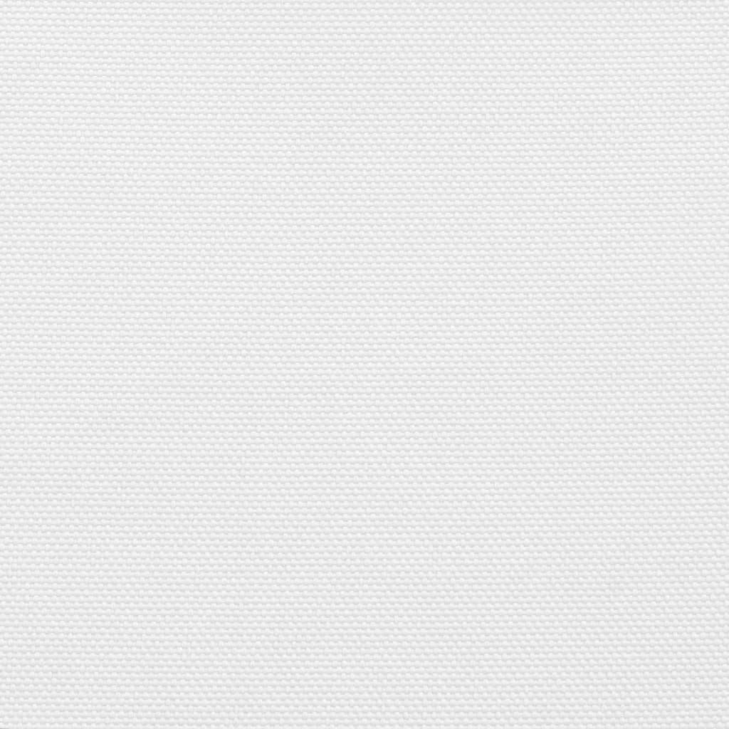 Balkongskjerm hvit 75x700 cm 100% polyester oxford