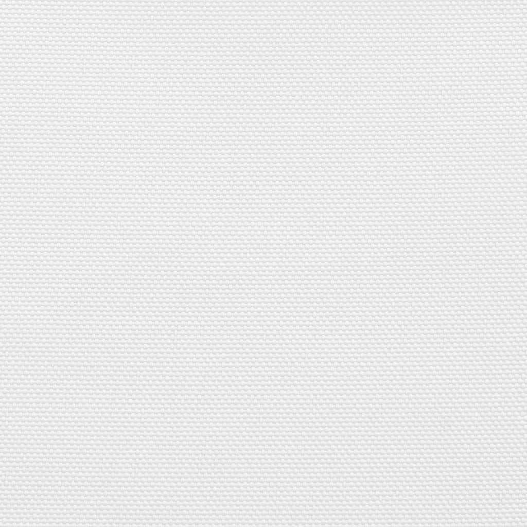Balkongskjerm hvit 90x1000 cm 100% polyester oxford