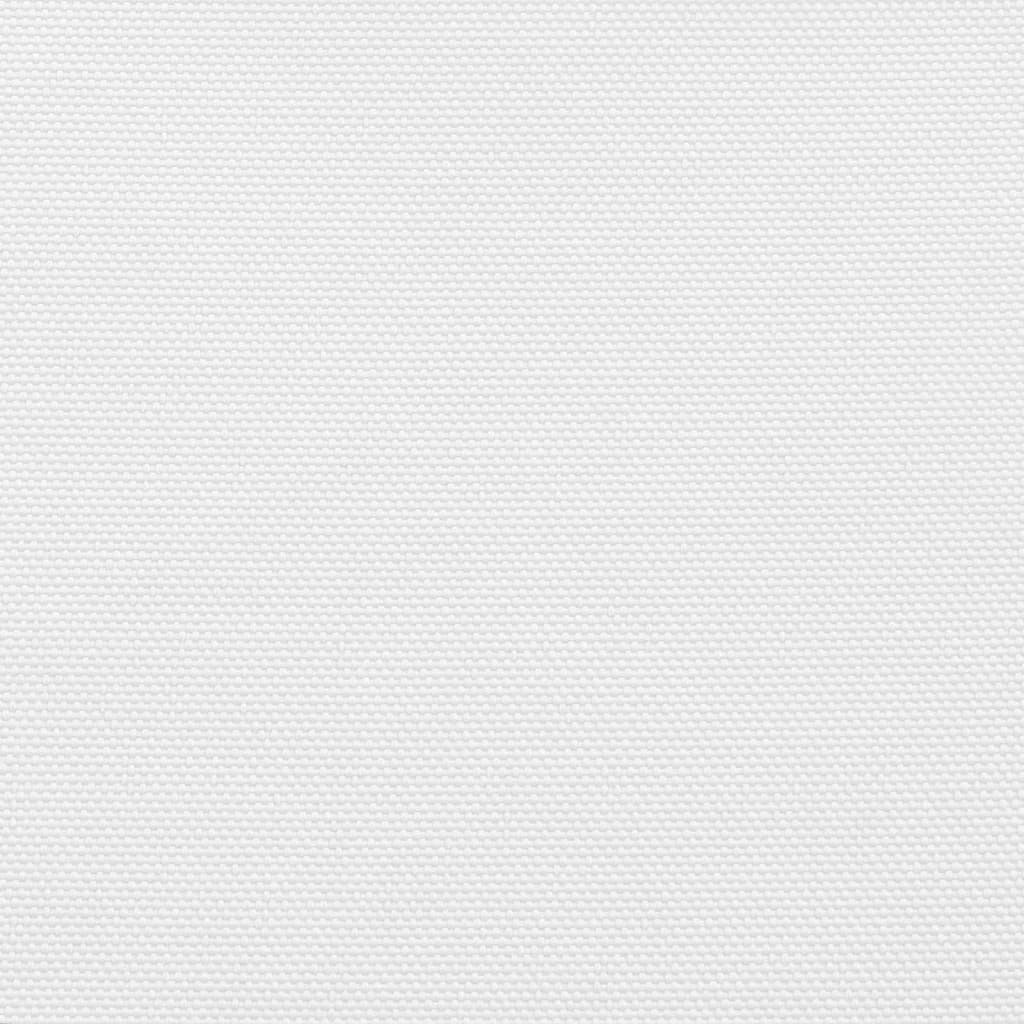 Balkongskjerm hvit 120x800 cm 100% polyester oxford