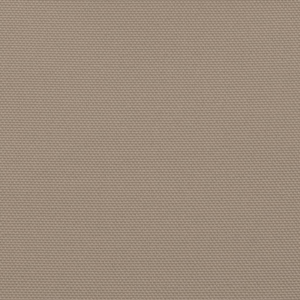 Balkongskjerm gråbrun 120x800 cm 100% polyester oxford