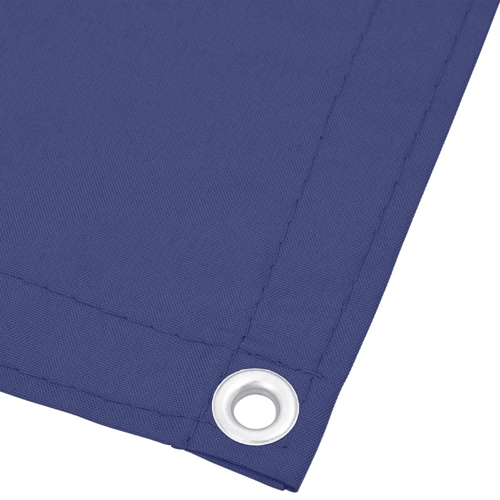 Balkongskjerm blå 75x800 cm 100% polyester oxford