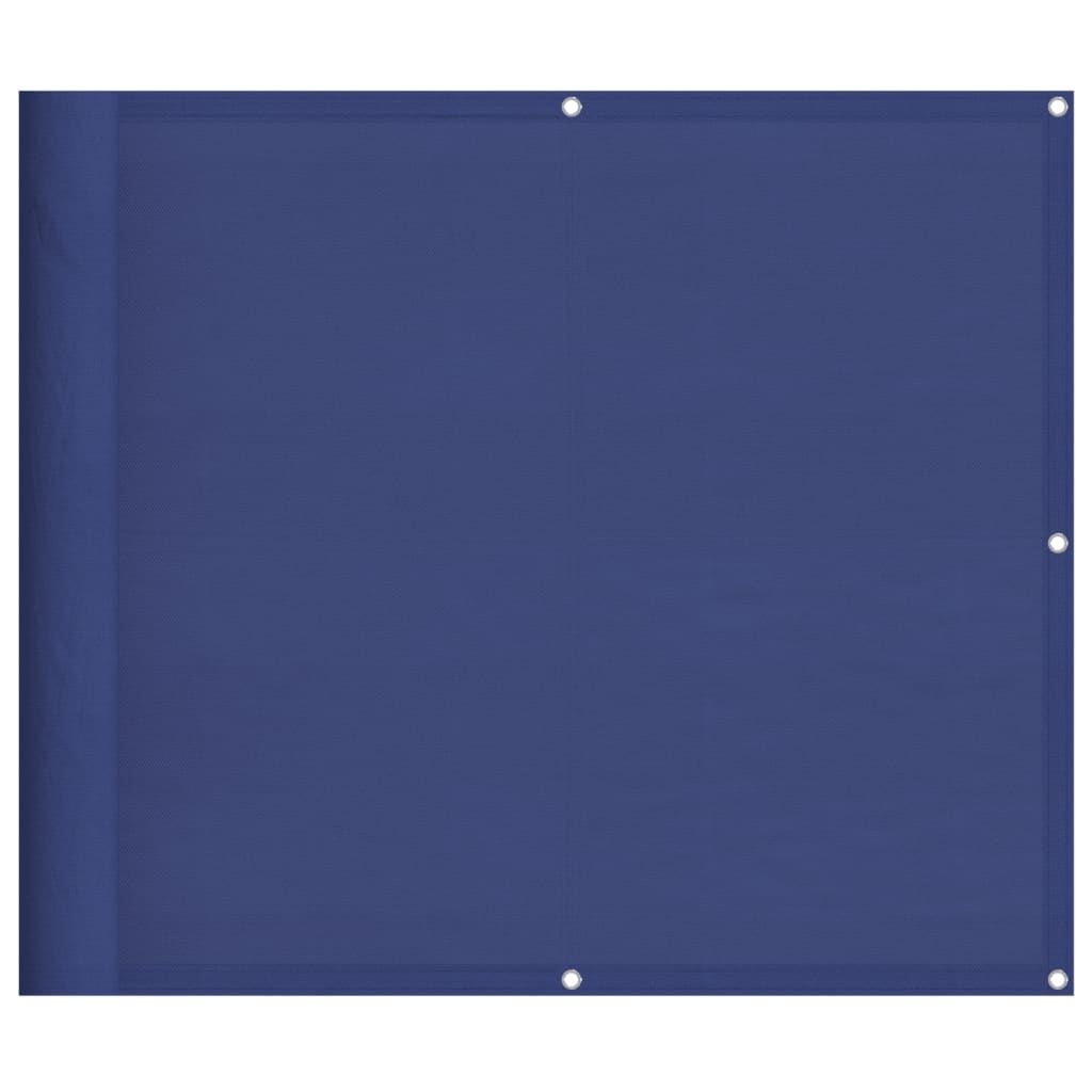 Balkongskjerm blå 90x800 cm 100% polyester oxford