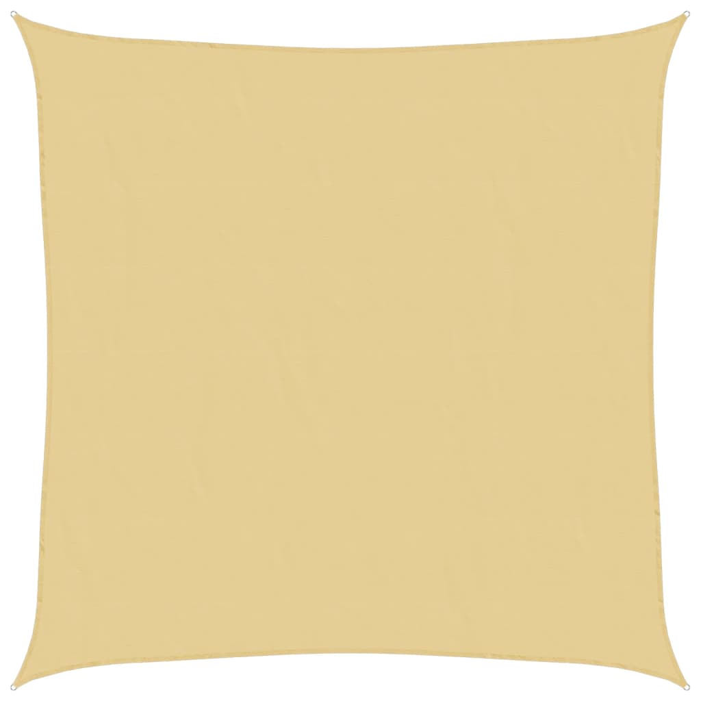 Solseil sand 7x7 m 100% polyester oxford