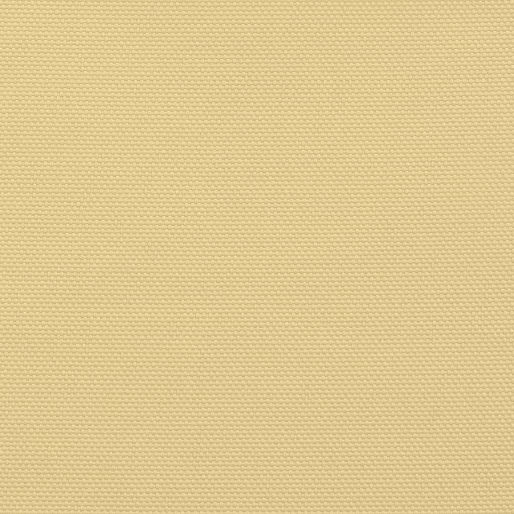 Solseil sand 7x5 m 100% polyester oxford vidaXL