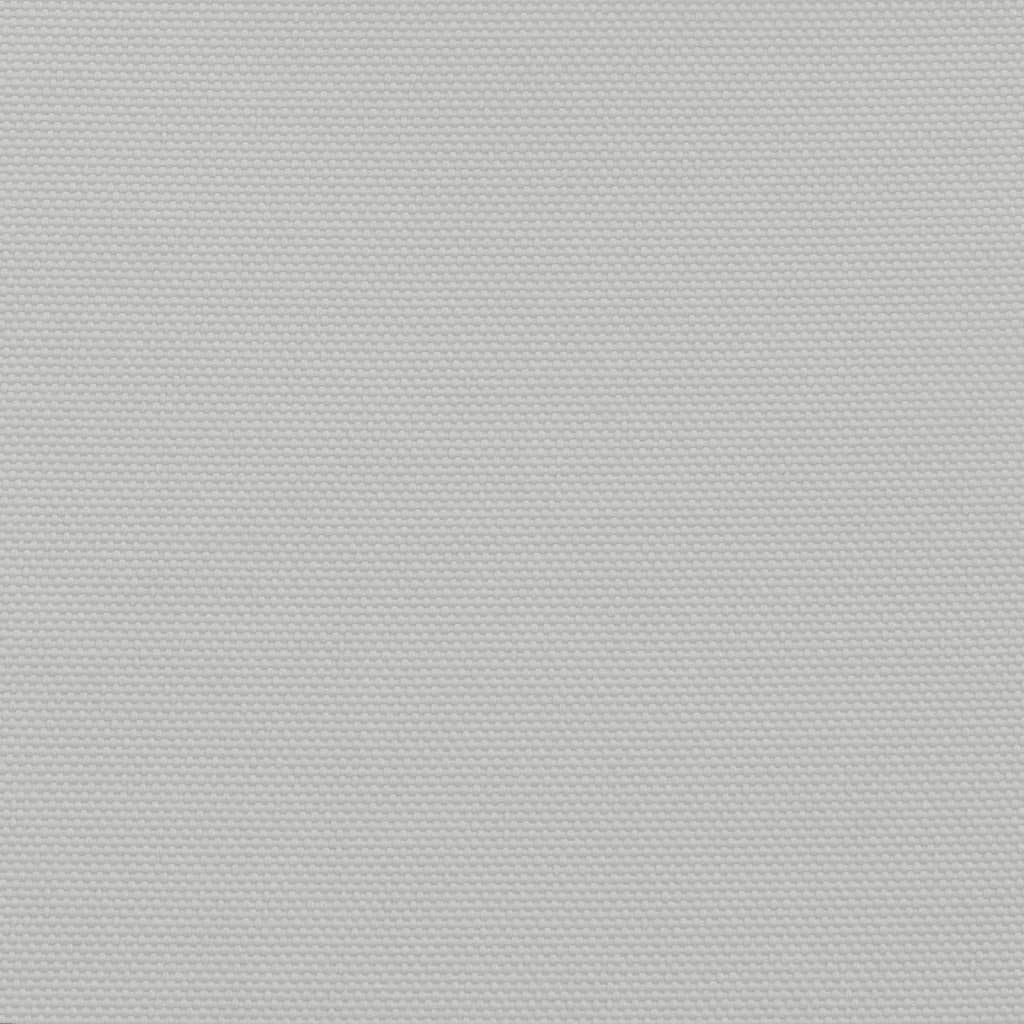 Solseil lysegrå 5x5x6 m 100% polyester oxford