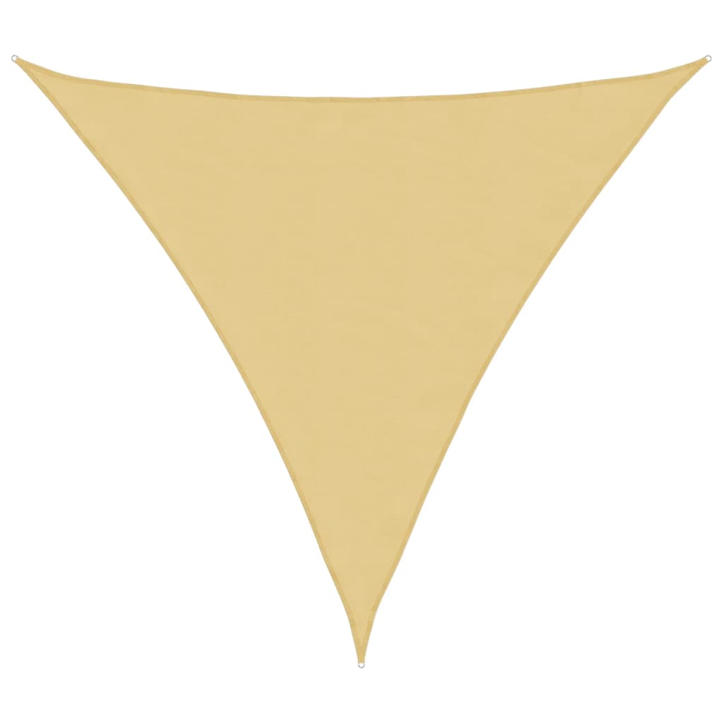 Solseil sand 4,5x4,5x4,5 m 100% polyester oxford