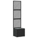 Hage Espalier Planter Svart 35 x 30 x 135 cm Metall