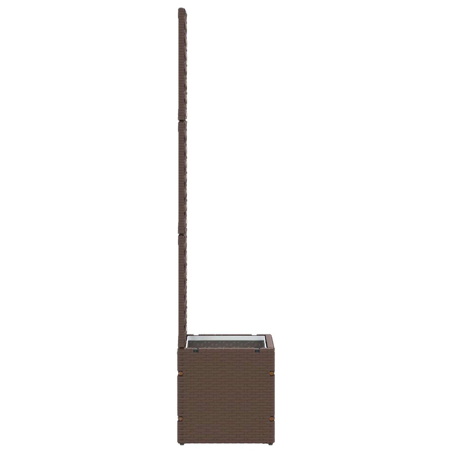 Hage Espalier Planter Brun 35 x 30 x 135 cm Metall