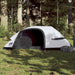 Kuppeltelt for camping 1 person hvit blendingsstoff vanntett