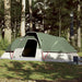 Kuppeltelt for camping 9 personer grønn vanntett