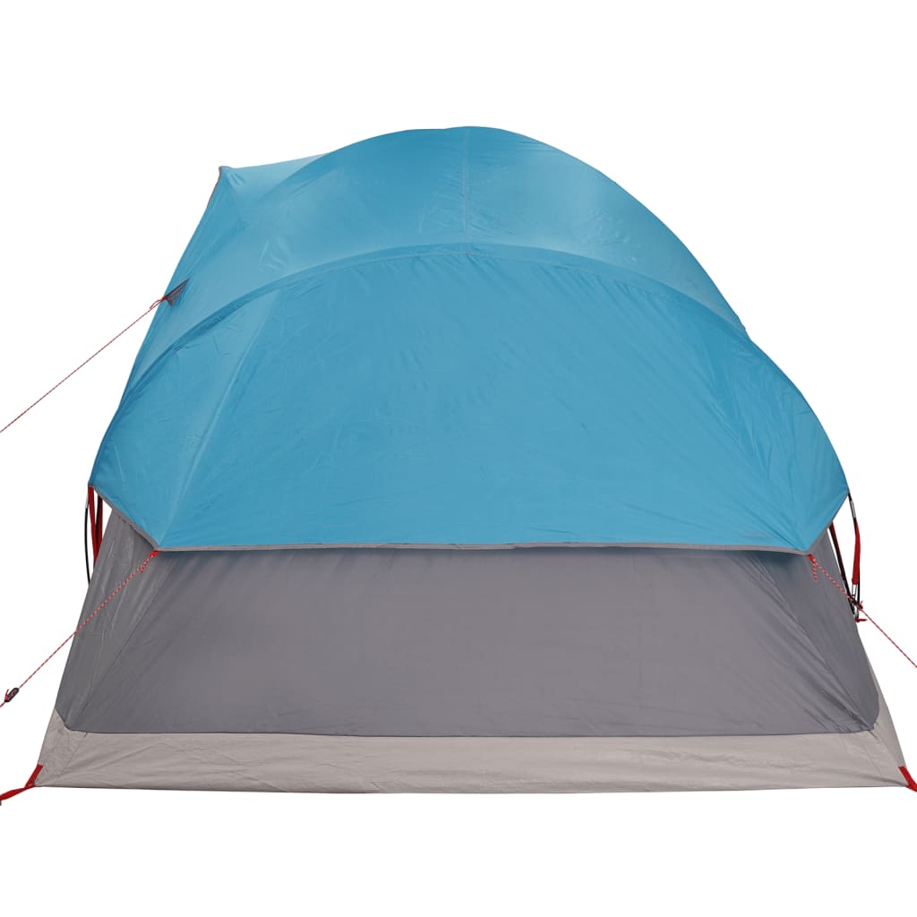 Kuppeltelt for camping 9 personer blå vanntett
