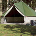 Tipi-telt for camping 8 personer grønn vanntett
